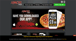 Desktop Screenshot of apachepizza.co.uk